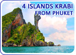4 Islands Krabi from Phuket