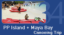 PP Island Maya Bay Canoeing