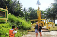 Private 3 Temples with Coral Island