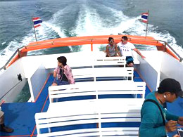 Luxury Boat to PP Maya Bamboo Island by ExcursionsPro