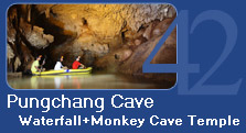 Pungchang Cave + Manohra Waterfall + Monkey Cave Temple