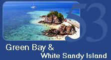 Green Bay and White Sandy Island