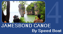 James Bond Canoe by Speed Boat