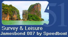 Survey and Leisure Jamesbond 007 by speedboat