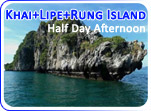 3 Island Khai Lipe and Rung Island Half Day Trip