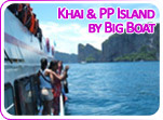 Khai and PP Island by Big Boat