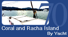 Coral and Racha Island by Yacht